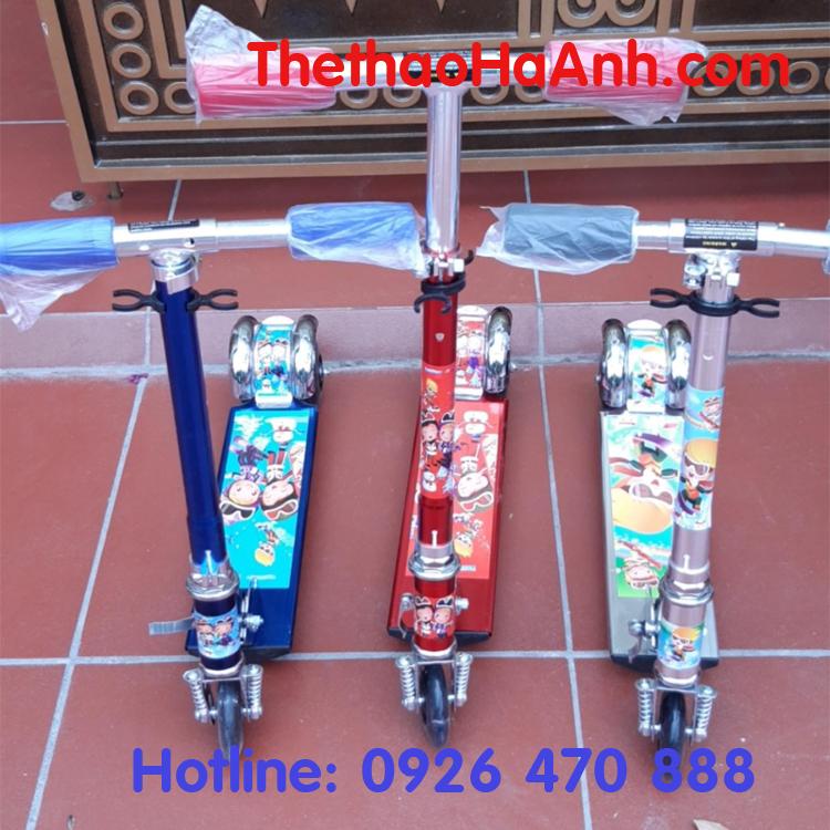 Xe Scooter 602B - Trắng